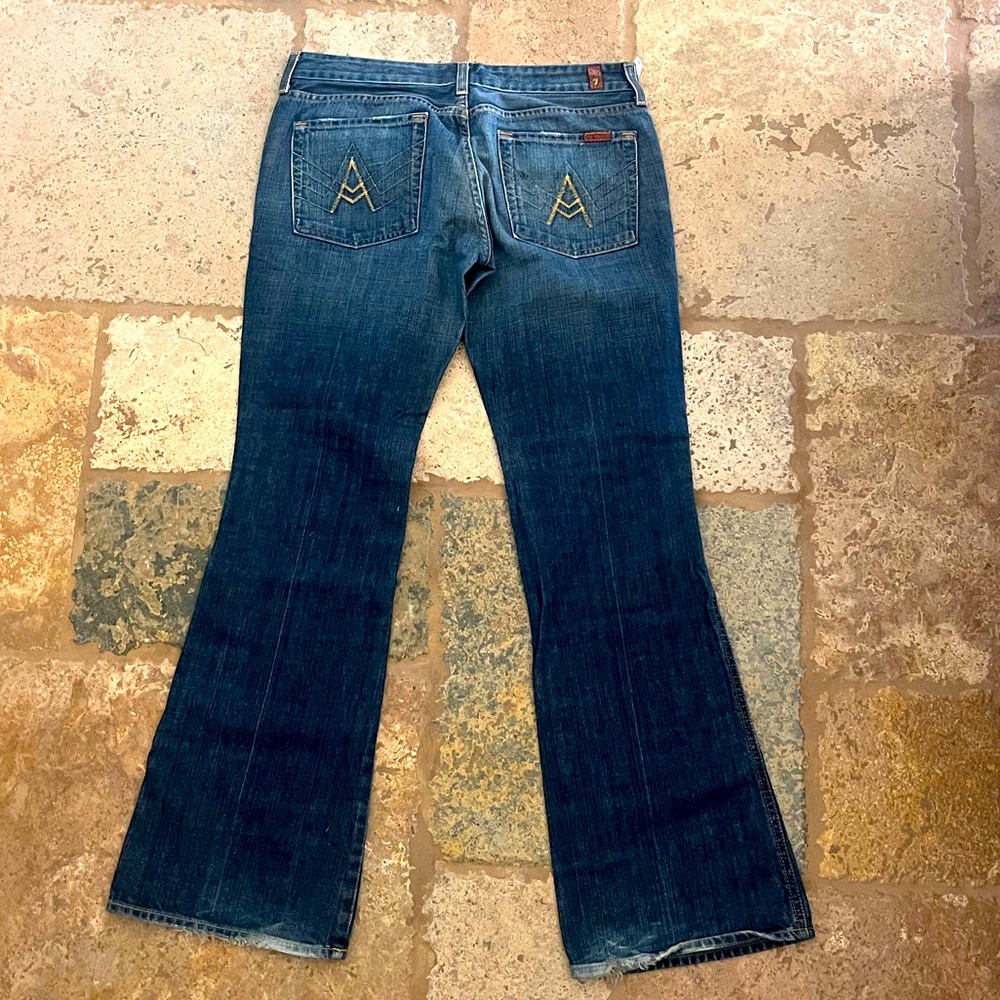 Vintage Y2K original 2004 “A” pocket Seven (7 For All Mankind) jeans